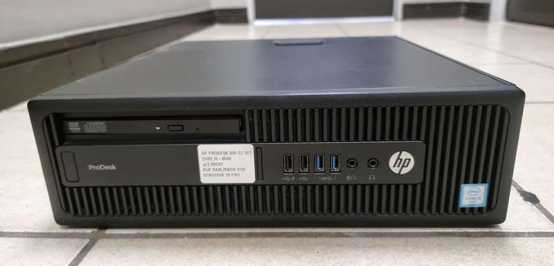 HP ProDesk 600 G2  SFF, Intel Core i5, 6th Gen, 8GB RAM 256GB SSD