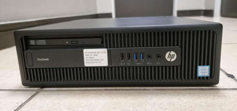 HP ProDesk 600 G2  SFF, Intel Core i5, 6th Gen, 8GB RAM 256GB SSD
