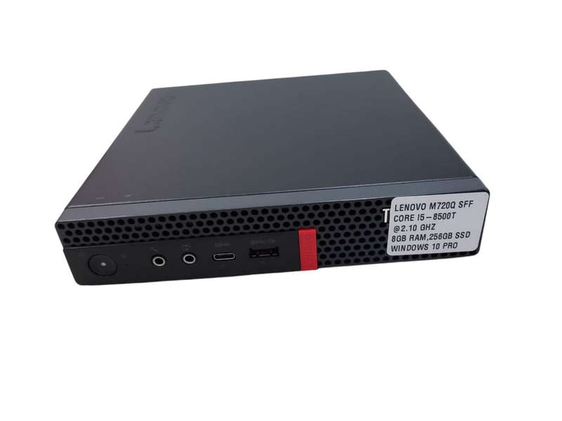 Lenovo ThinkCentre M720q  Tiny PC Intel i5, 8th Gen,8GB RAM 256GB SSD