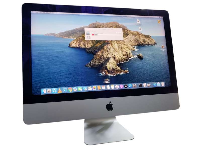iMac 21.5-Inch "Core i5" 3.1GHz 8GB RAM 256GB SSD ( Retina 4K Late 2015) |LCD Burn| Silver