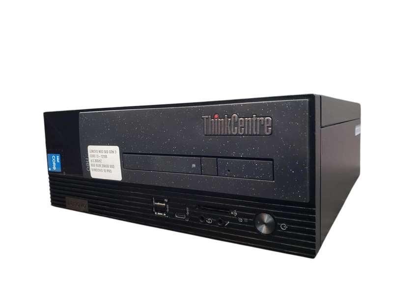 Lenovo ThinkCentre Neo 50s SFF G3 Desktop PC - Intel Core i3-12100,8GB RAM 256GB SSD PREOWNED