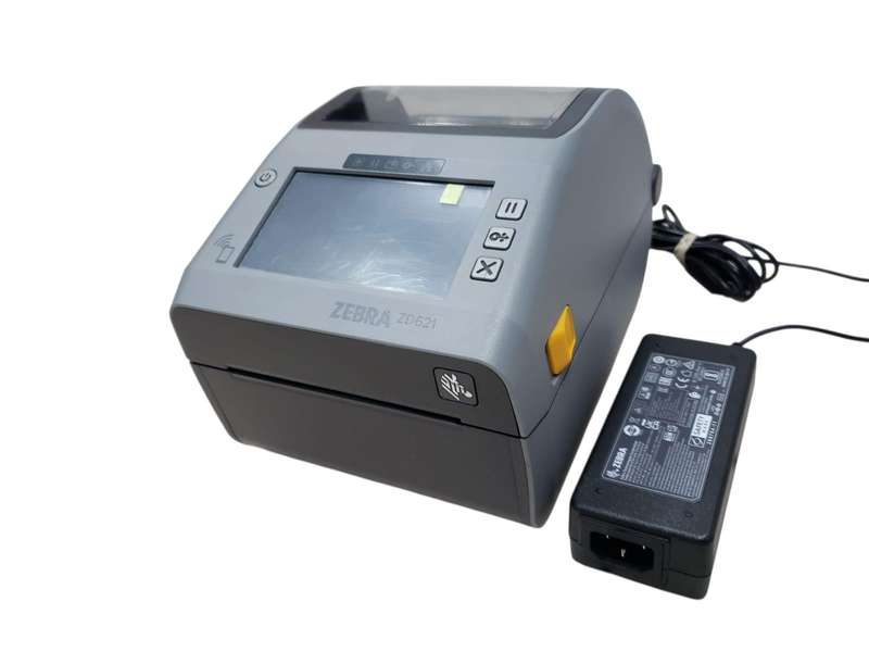 Direct Thermal Printer ZD621, Color Touch LCD, 203 dpi, USB, USB Host, Ethernet, Serial