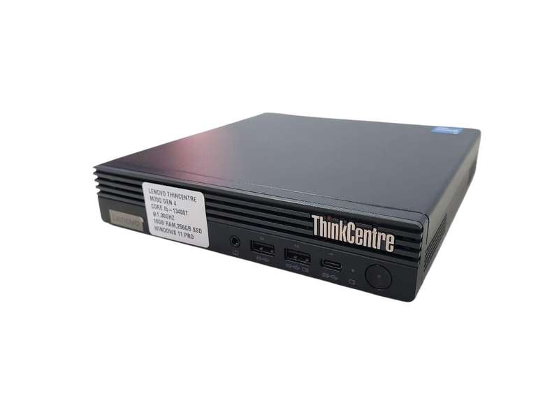 LENOVO THINKCENTRE M70Q GEN 4 , CORE I5 13400T , 16GB , 256GB SSD ,Win 11 Pro