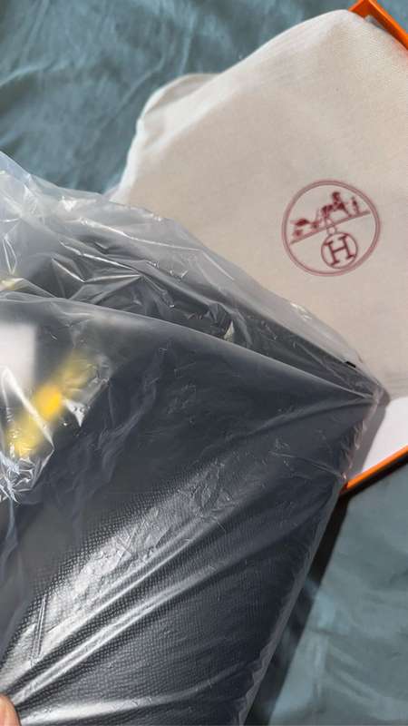Hermes Kelly bag, black