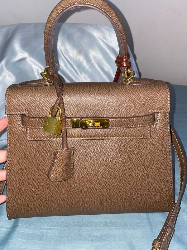 Hermes Kelly bag, black