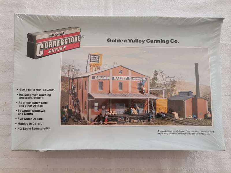 Brand New HO Walthers Cornerstone Series Golden Valley Canning Company