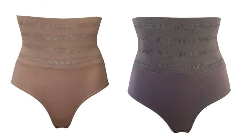 Women Tummy Control Underwear High Waisted Slimming Shaper Panty Pack of 2
