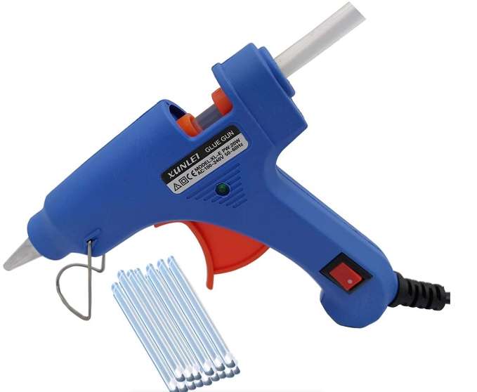Hot Glue Gun With 10 Glue Sticks