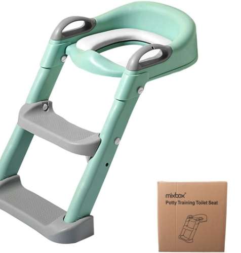 Children toilet seat ladder