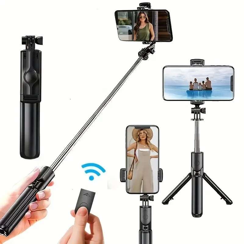 Selfle stick with Bluetooth remote and tripod stand
