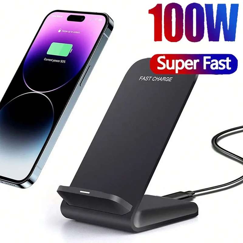 new Wireless Charger Stand Pad for iPhones and Androids