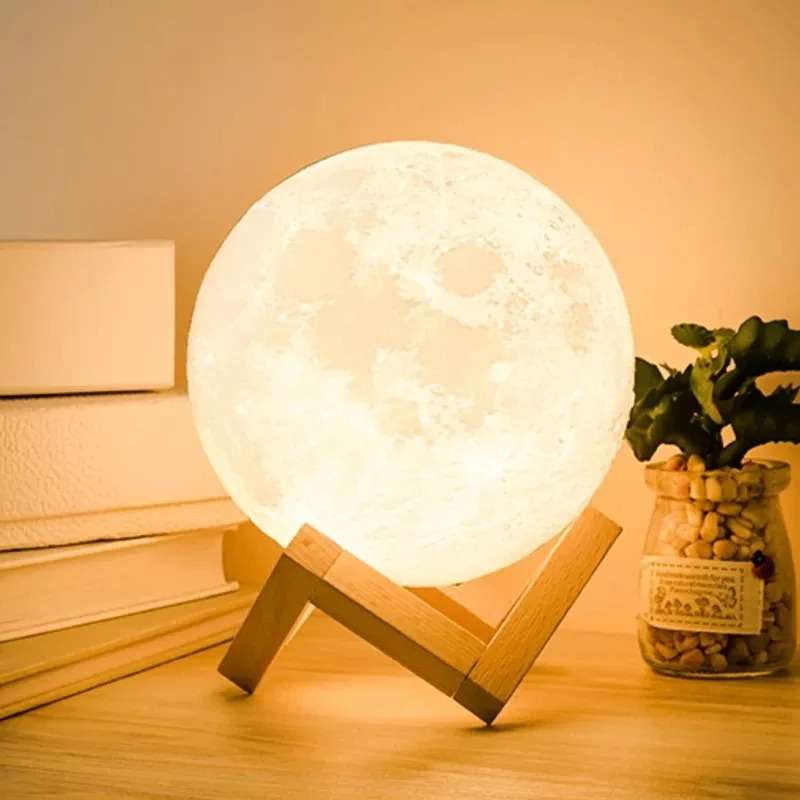 Moon Lamp with USB cable