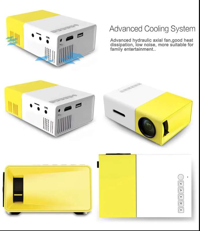 Portable Mini Pocket LED Projector