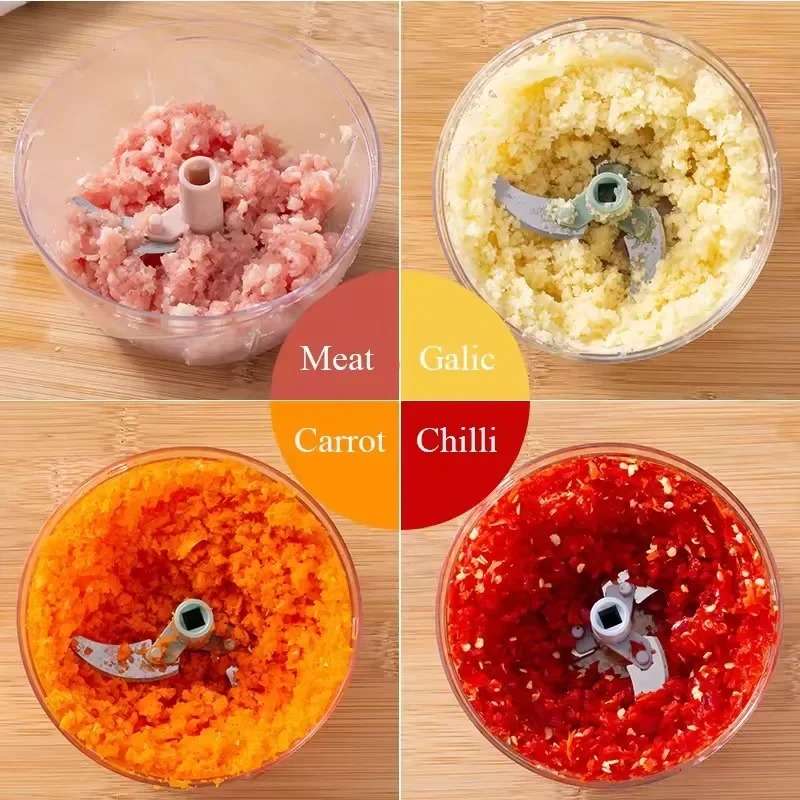 Multifunctional Manual Vegetable & Fruit Chopper