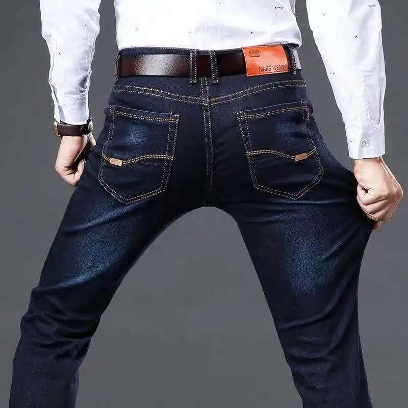 Slim Fit Straight Jeans