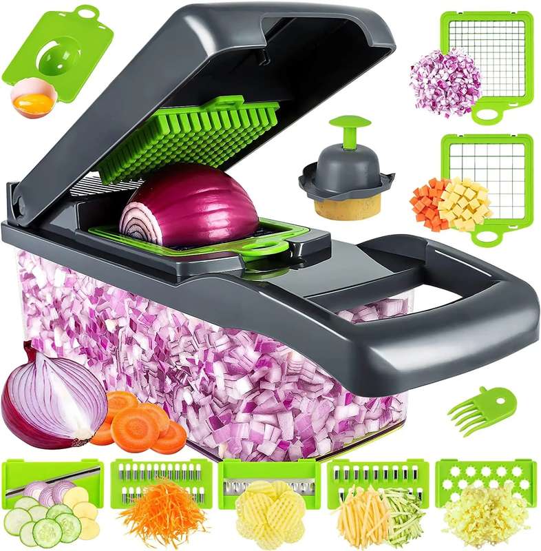 Multi-function Steel Blade Potato Peeler Slicer Carrot Cheese Grater Vegetable Cutter Set Kitchen