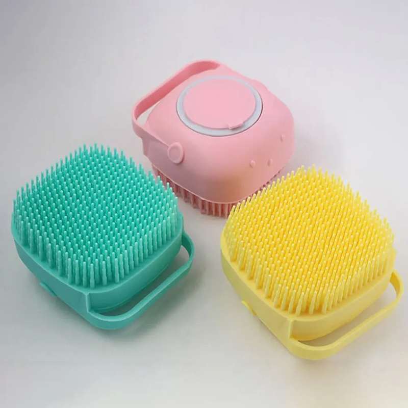 Pet Massage and Shampoo Brush