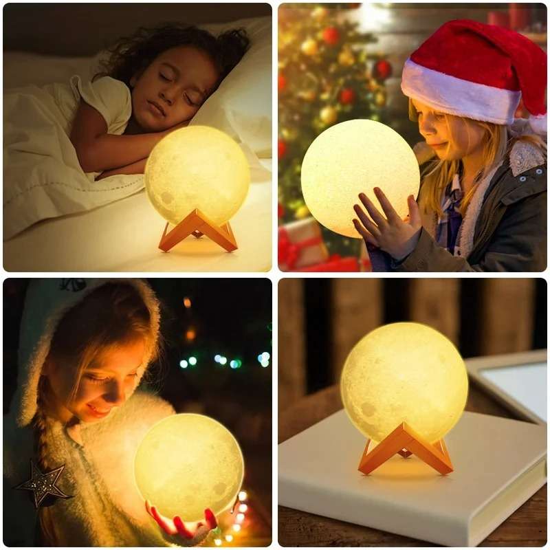 Moon Lamp with USB cable