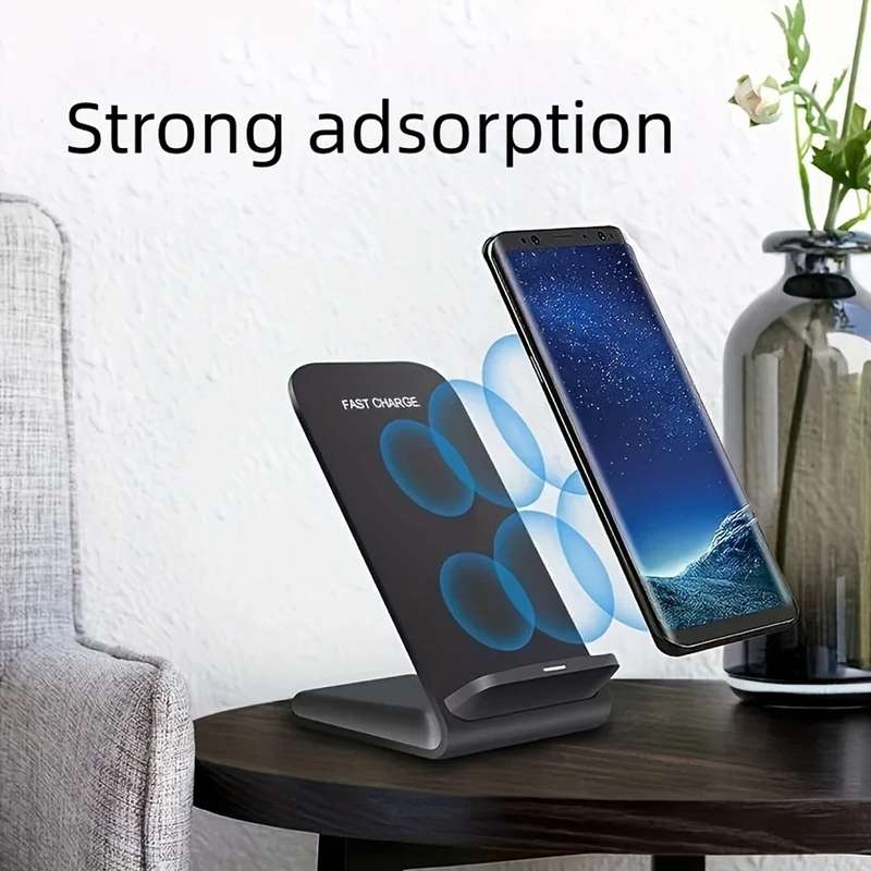 new Wireless Charger Stand Pad for iPhones and Androids