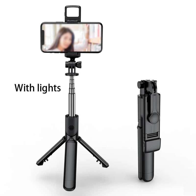 Selfle stick with Bluetooth remote and tripod stand