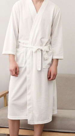 Mens High Quality Bathrobe