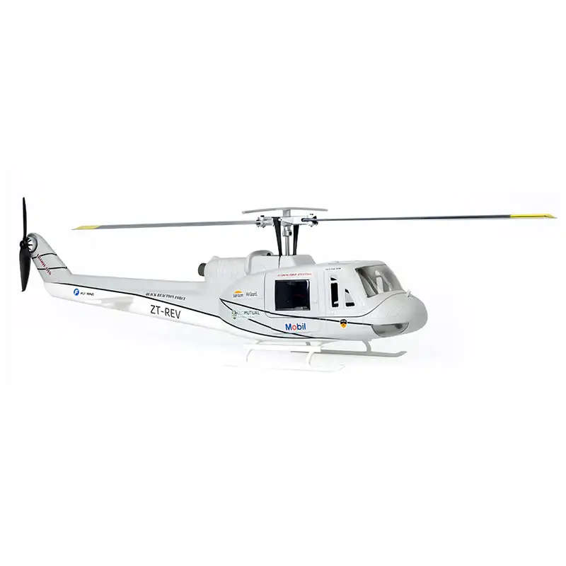 FLYWING UH-1 Huey 450 Size V4 GPS Stabilised - RTF Helicopter (White)
