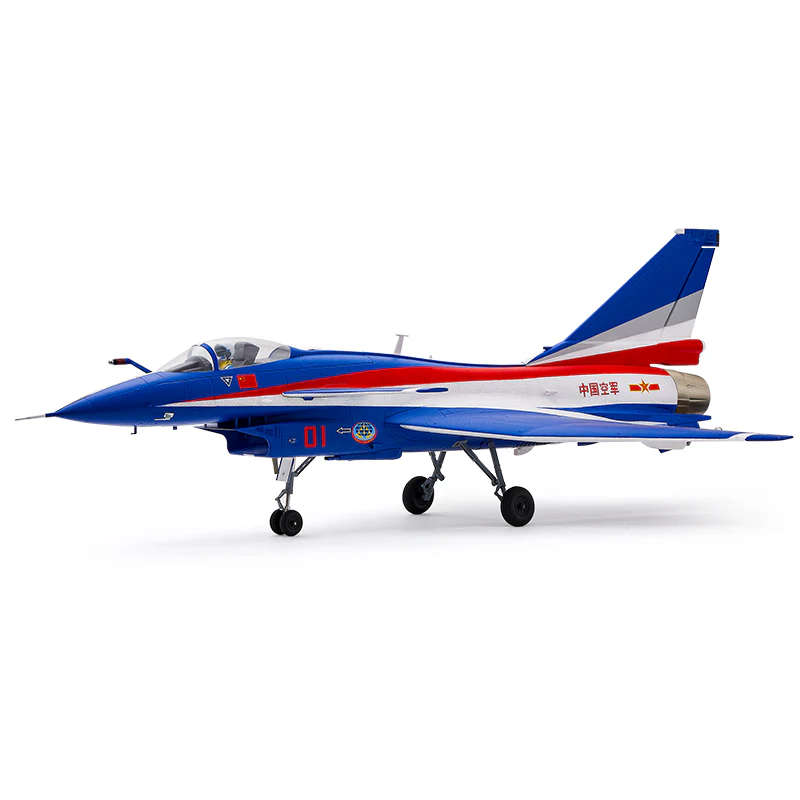 FMS 64mm J-10 EDF Jet W/Reflex V3 - PNP ( Blue )