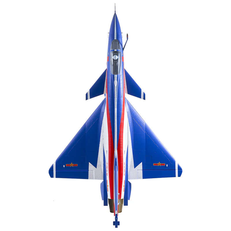 FMS 64mm J-10 EDF Jet W/Reflex V3 - PNP ( Blue )