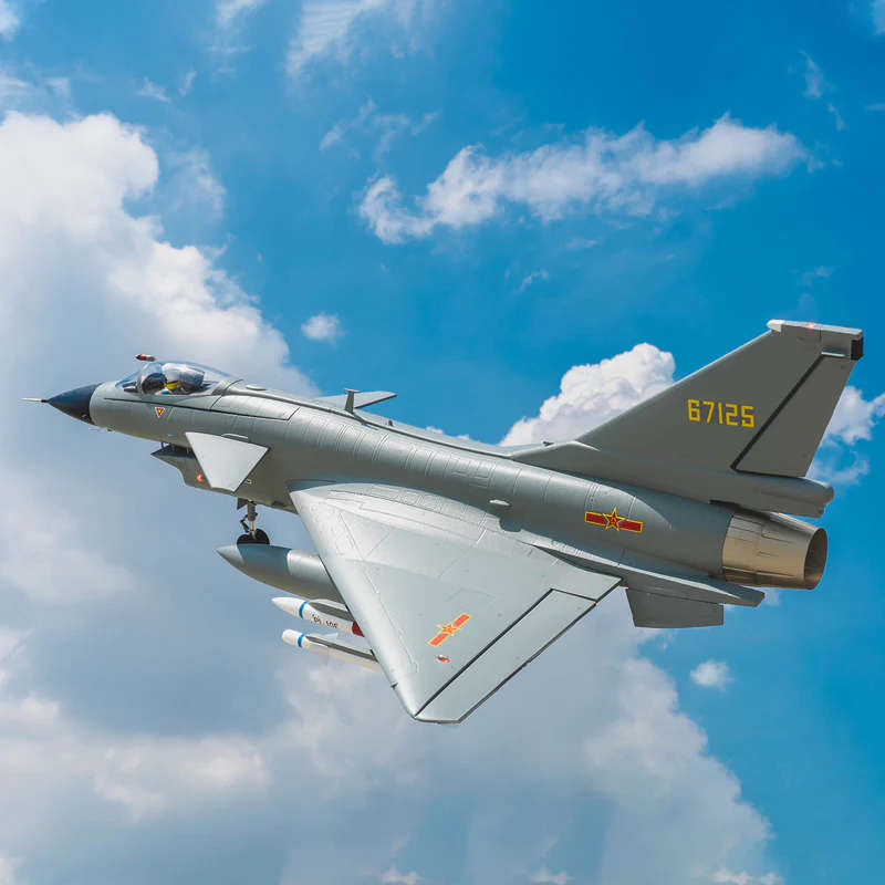 FMS 64mm J-10 EDF Jet W/Reflex V3 - PNP ( Grey )
