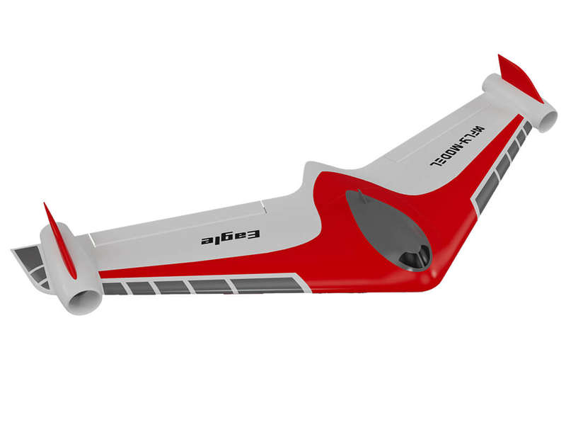 XFly Eagle Twin 40mm EDF Wing - PNP ( Red )