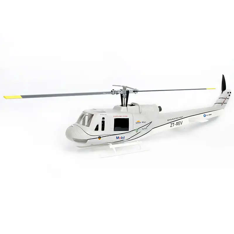 FLYWING UH-1 Huey 450 Size V4 GPS Stabilised - RTF Helicopter (White)