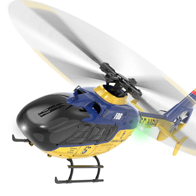 YU-XIANG F-06 EC-135 -RTF Helicopter ( Yellow & Blue )