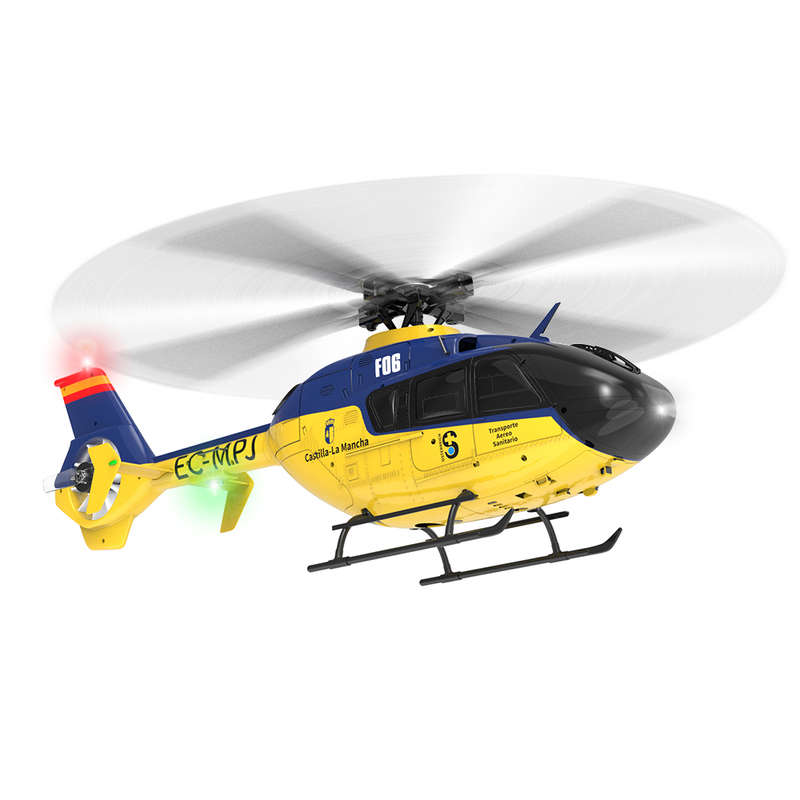 YU-XIANG F-06 EC-135 -RTF Helicopter ( Yellow & Blue )