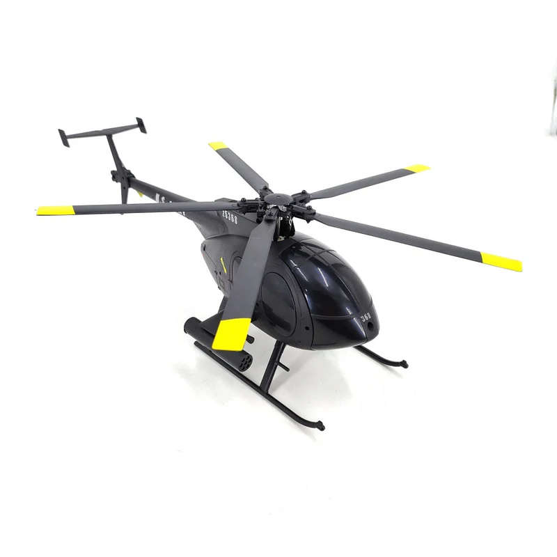 RC-ERA C-189 Pro MD500 Gyro Stabilised - RTF Helicopter (Black Scheme)