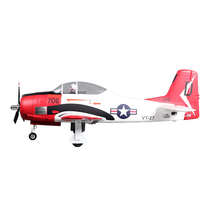 FMS 1400mm T-28D Trojan V4 PNP ( Red )
