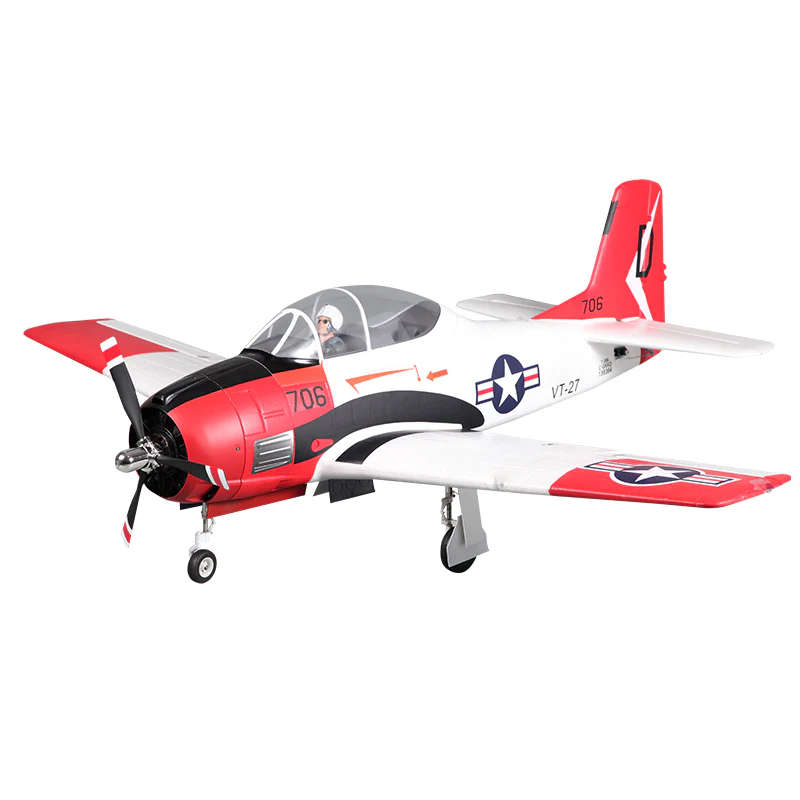 FMS 1400mm T-28D Trojan V4 PNP ( Red )