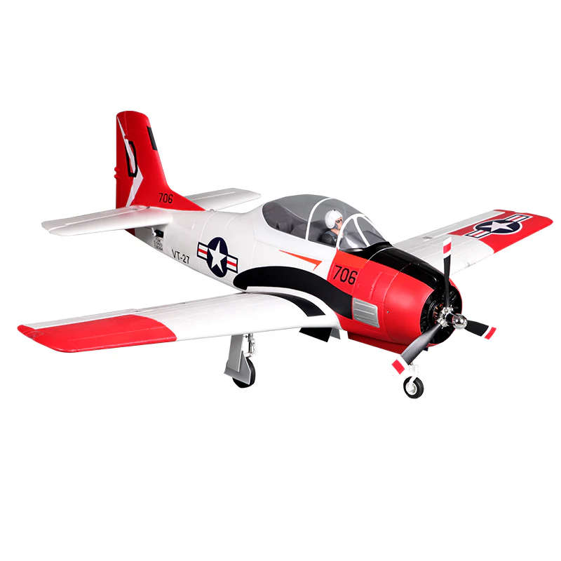 FMS 1400mm T-28D Trojan V4 PNP ( Red )