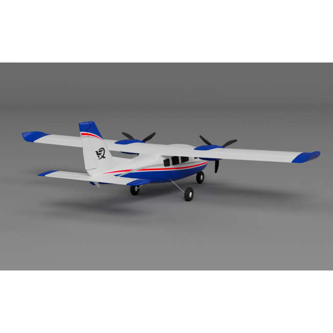 XFly P-68 Twin Prop 850mm - PNP ( Blue )