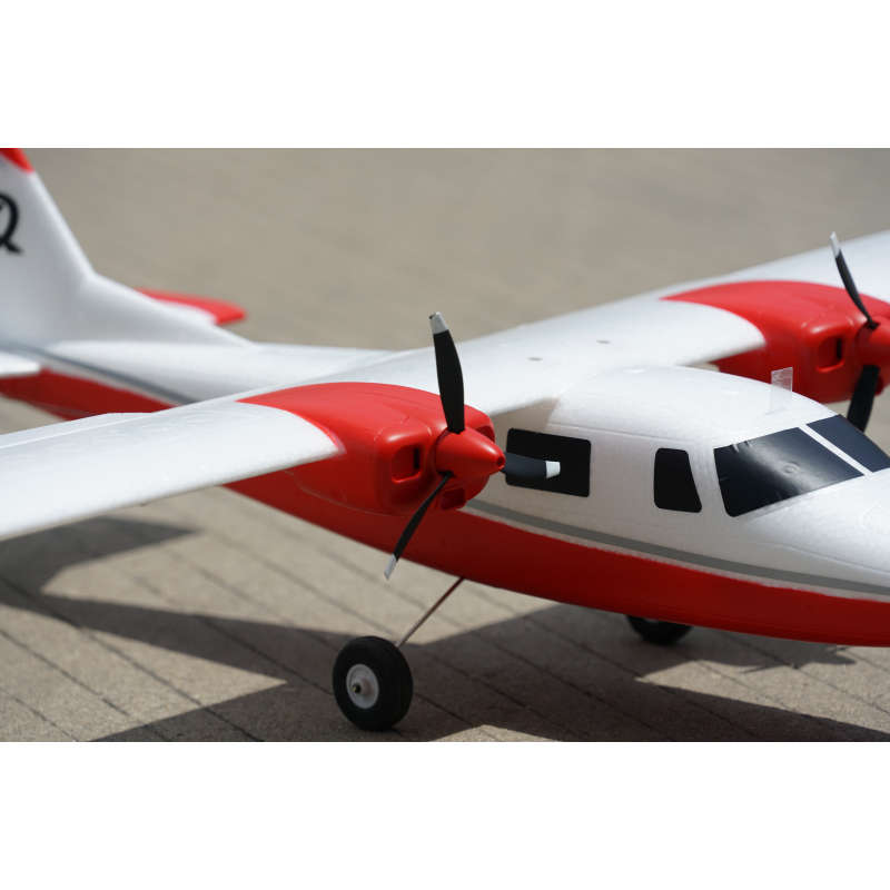 XFly P-68 Twin Prop 850mm - PNP ( Red )