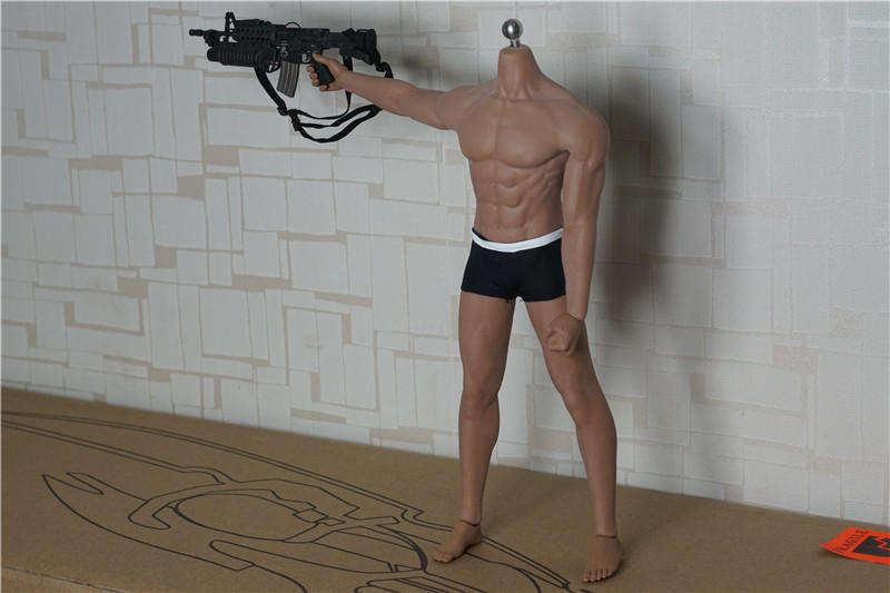 Muscular Guy (NO Head Sculpt) TBLeague 1/6th Scale Super Flexible male Female Action Figure-M33