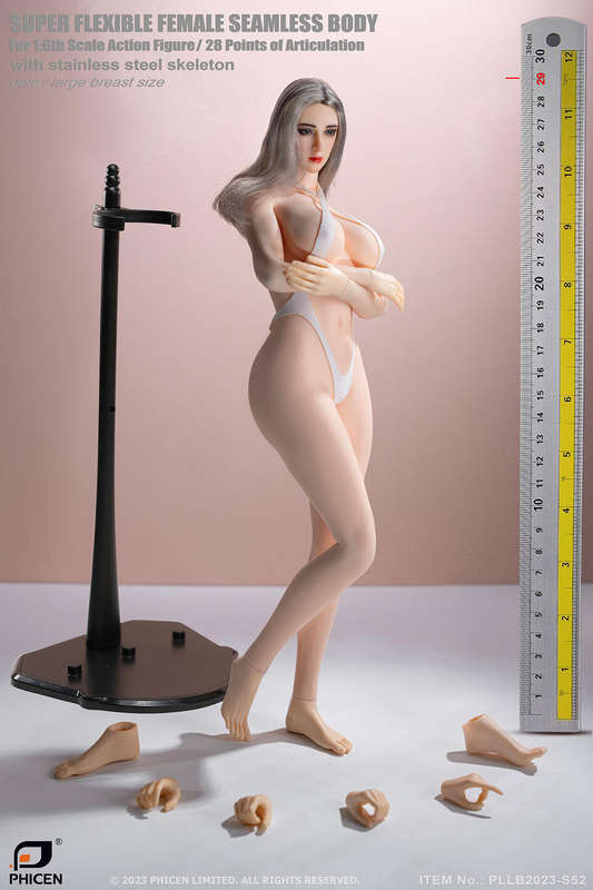 TBLeague 1/6th Scale 30cm Super Flexible Seamless Female Action Figure S52