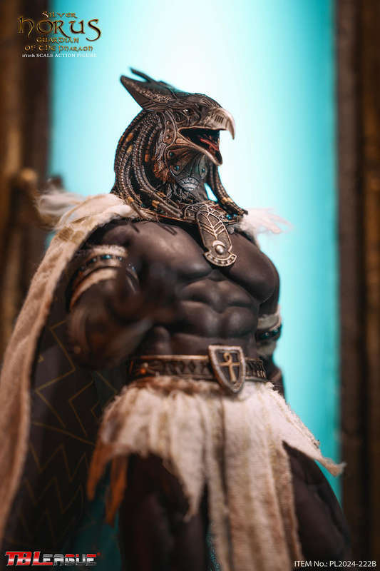 TBleague Egyptian God Horus Guardian of Pharaoh  (Silver) 1/12th Scale Action Figure