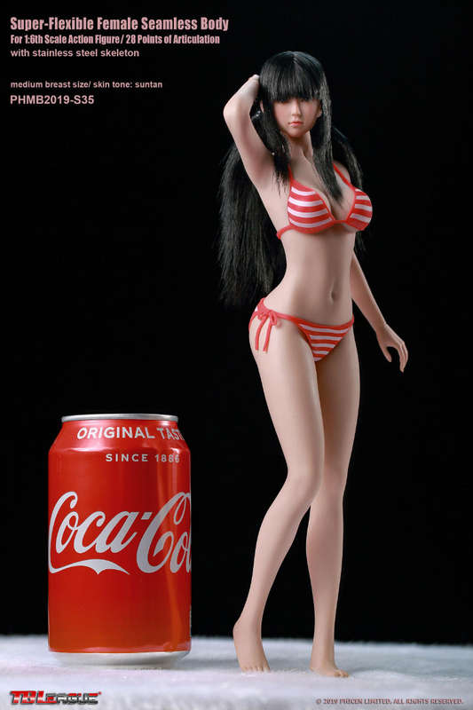 TBLeague Action Figure 1/6th Scale 27cm Teenage Girl Super-Flexible Seamless Body- S35 (w/head)