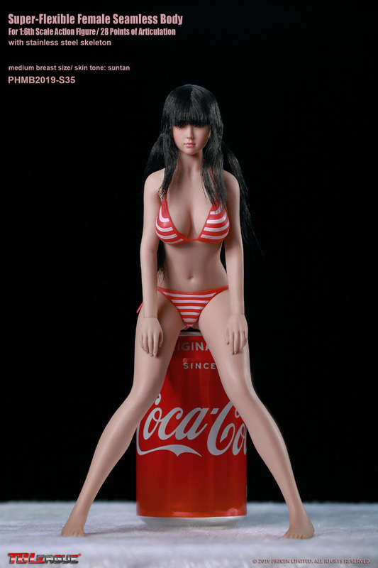 TBLeague Action Figure 1/6th Scale 27cm Teenage Girl Super-Flexible Seamless Body- S35 (w/head)