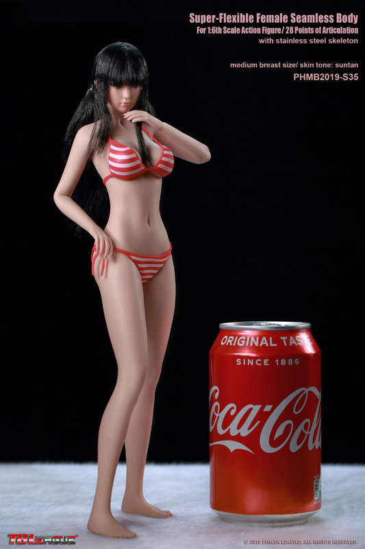 TBLeague Action Figure 1/6th Scale 27cm Teenage Girl Super-Flexible Seamless Body- S35 (w/head)