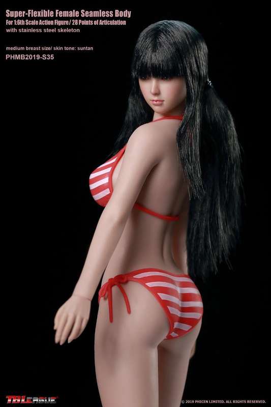 TBLeague Action Figure 1/6th Scale 27cm Teenage Girl Super-Flexible Seamless Body- S35 (w/head)