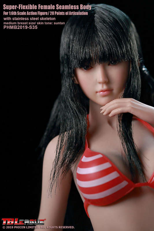 TBLeague Action Figure 1/6th Scale 27cm Teenage Girl Super-Flexible Seamless Body- S35 (w/head)