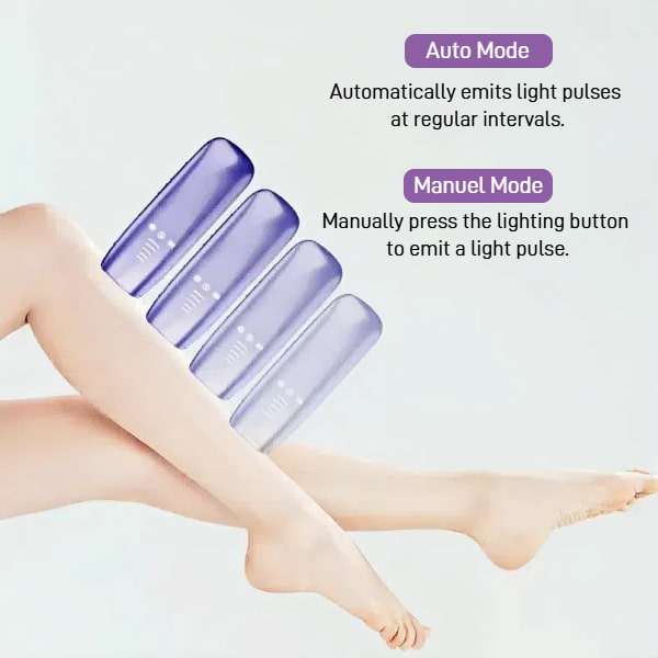 Laser Hair Removal Unisex Handheld Intense Pulsed Light with  Ice Cooling