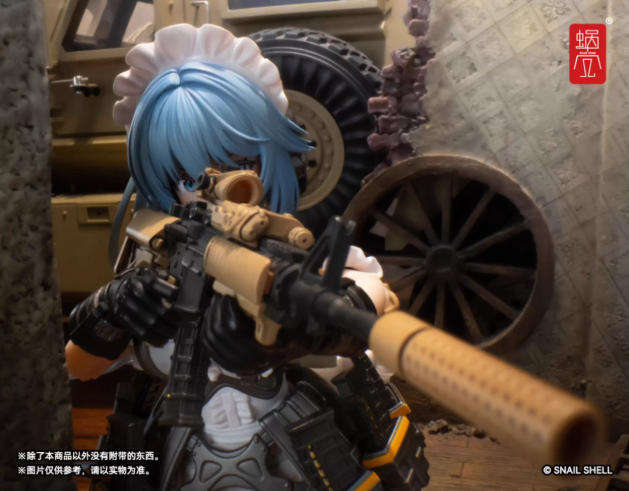 Snail Shell RA - 02 Tactical Maid Tokiwa Kazune 1/12( 15.6cm)  Action Figure