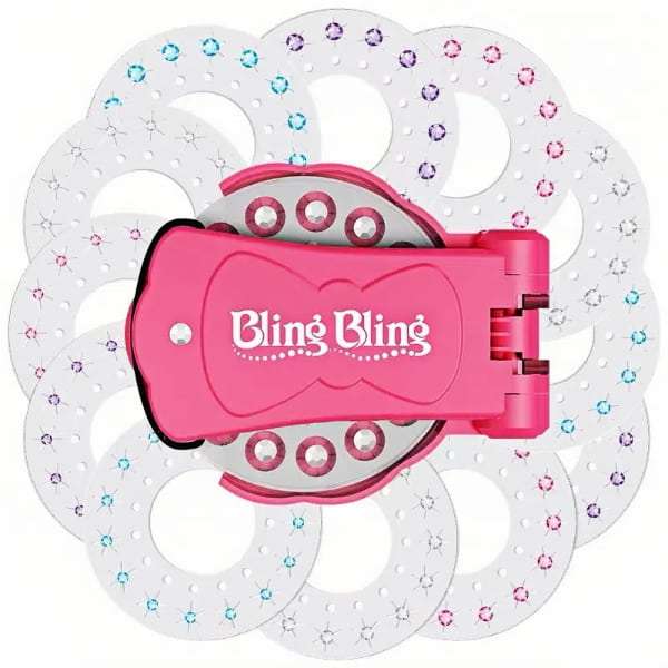 Bling Bling Dazzle Toy - Sparkling Diamond Hair Accessories with Refill pack for kids